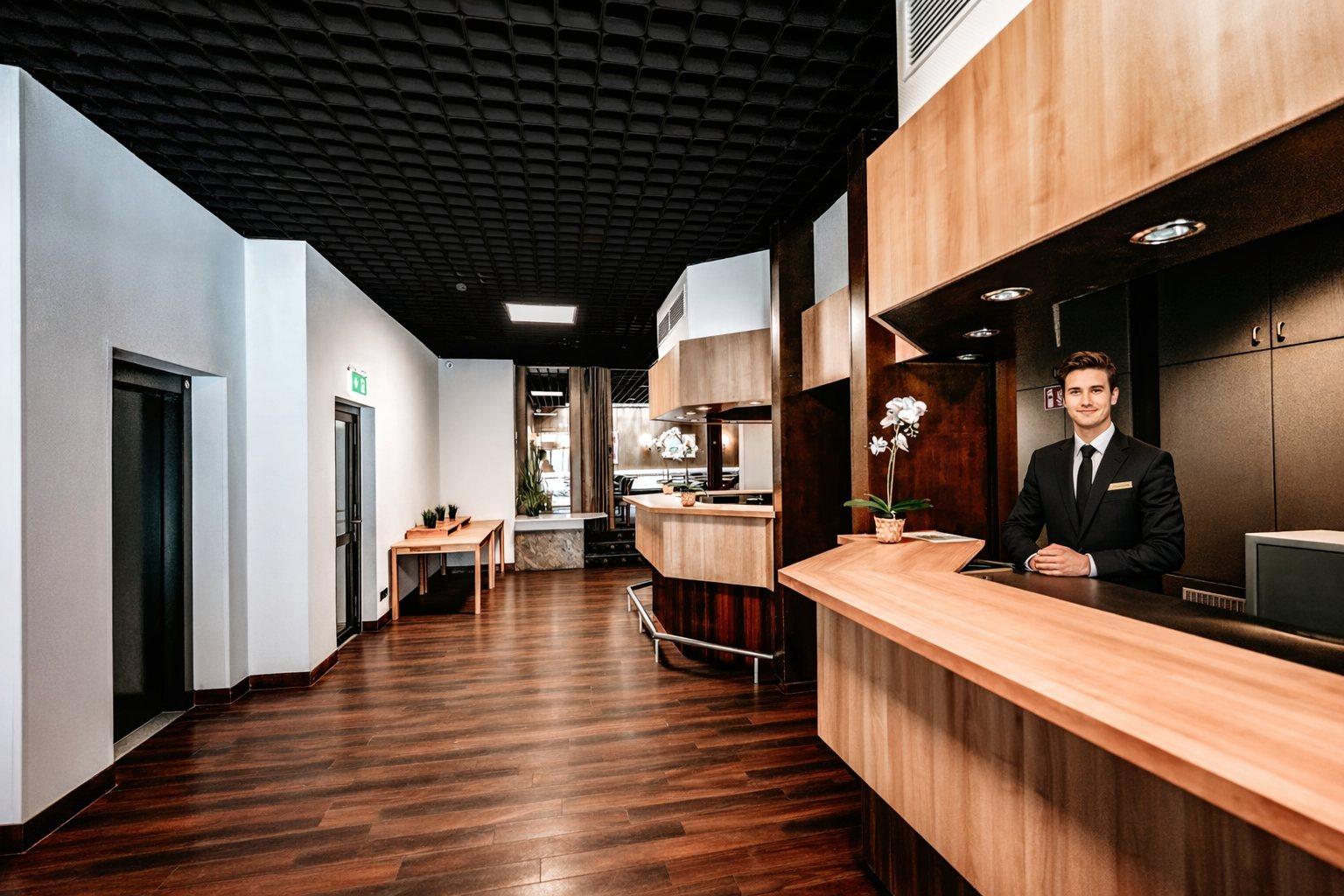 REDBERRY City Hotel Neuss – Empfang